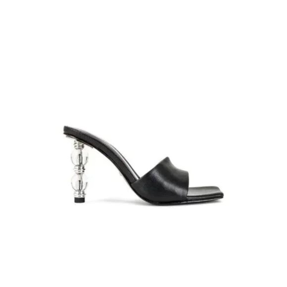 RAYE Carre Heel in Black - Picture 1 of 7